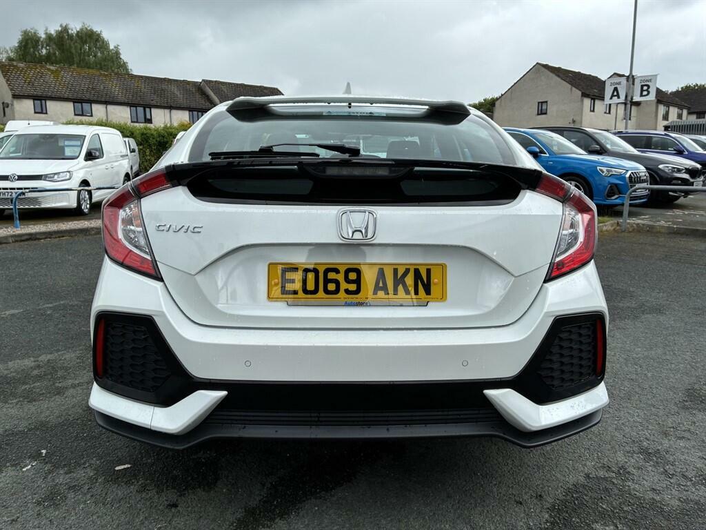 Honda Civic 1.0 Vtec Turbo Se Euro 6 Ss E069AKN White #5