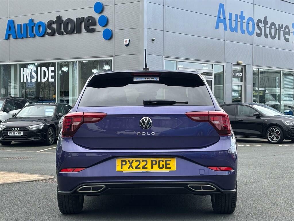 Volkswagen Polo 1.0 Tsi R-line Euro 6 Ss PX22PGE Purple #6