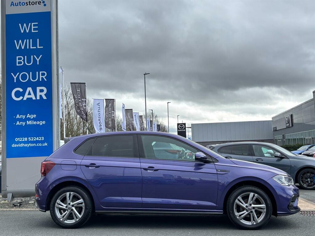 Volkswagen Polo 1.0 Tsi R-line Euro 6 Ss PX22PGE Purple #4