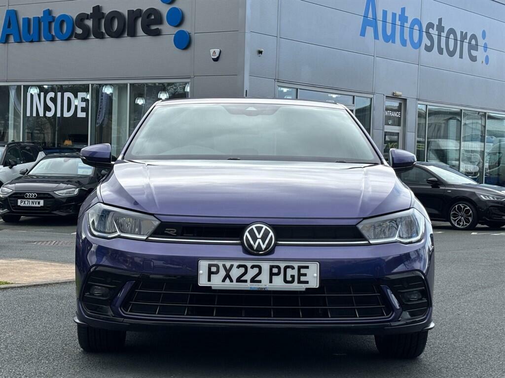 Volkswagen Polo 1.0 Tsi R-line Euro 6 Ss PX22PGE Purple #2