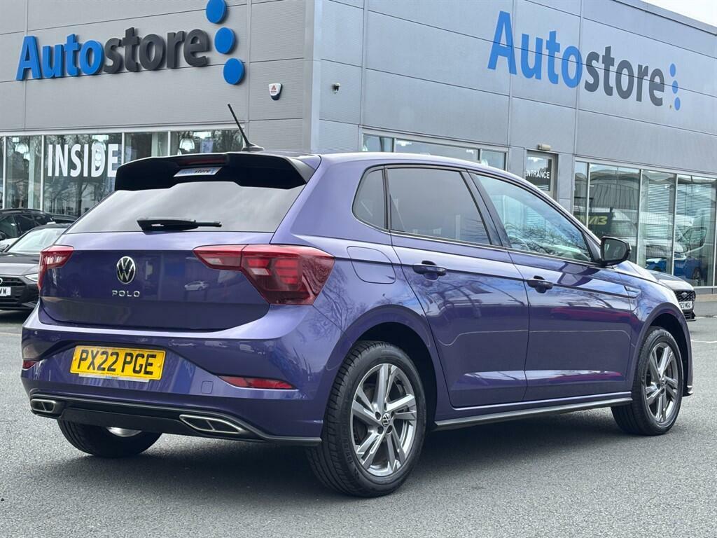 Volkswagen Polo 1.0 Tsi R-line Euro 6 Ss PX22PGE Purple #5