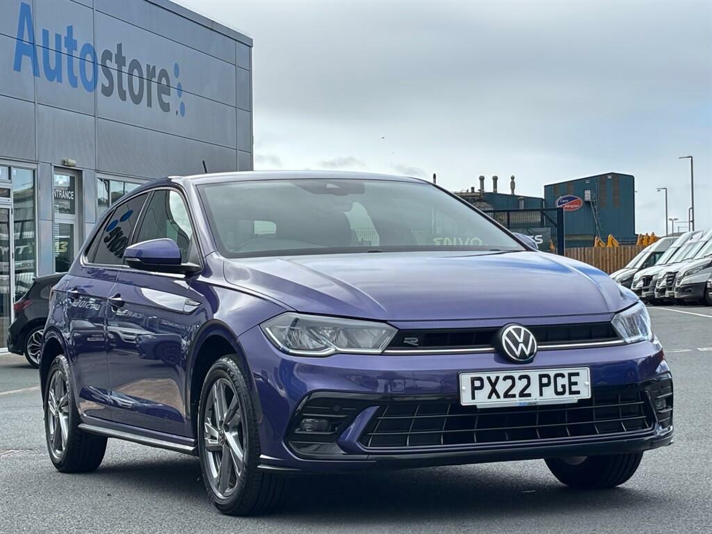 Volkswagen Polo 1.0 Tsi R-line Euro 6 Ss PX22PGE Purple #3