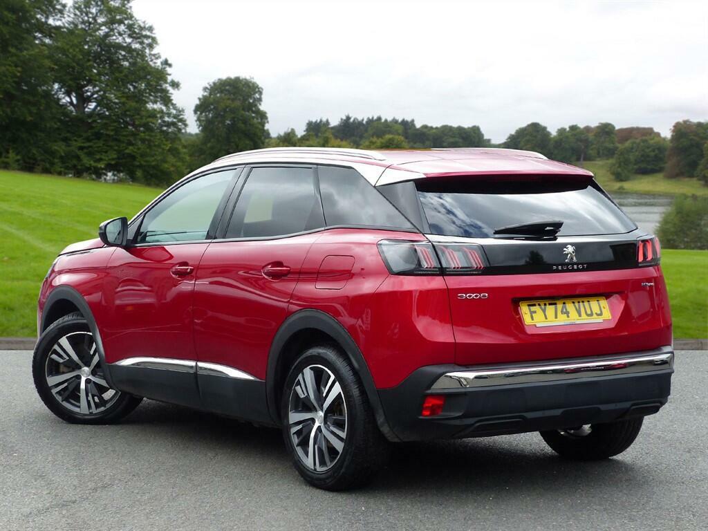 Peugeot 3008 1.6 14.2Kwh Allure E-eat Euro 6 Ss FY74VUJ Red #2
