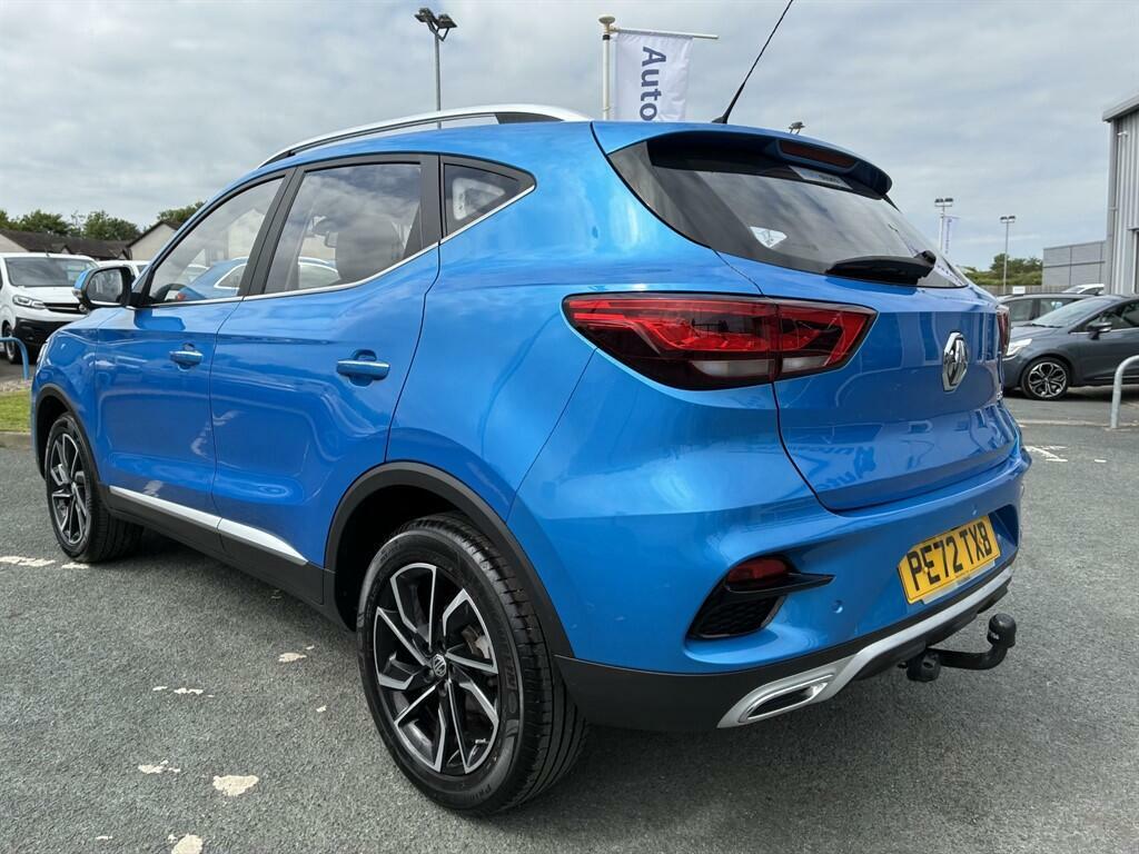 MG ZS 1.5 Vti-tech Exclusive Euro 6 Ss PE72TXB Blue #4