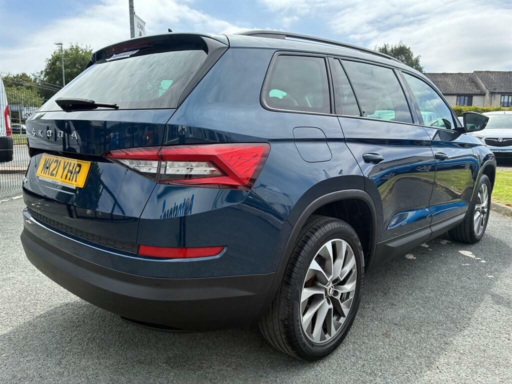 Skoda Kodiaq 1.5 Tsi Act Se Drive Euro 6 Ss 7 Seat MK21YHR Blue #6