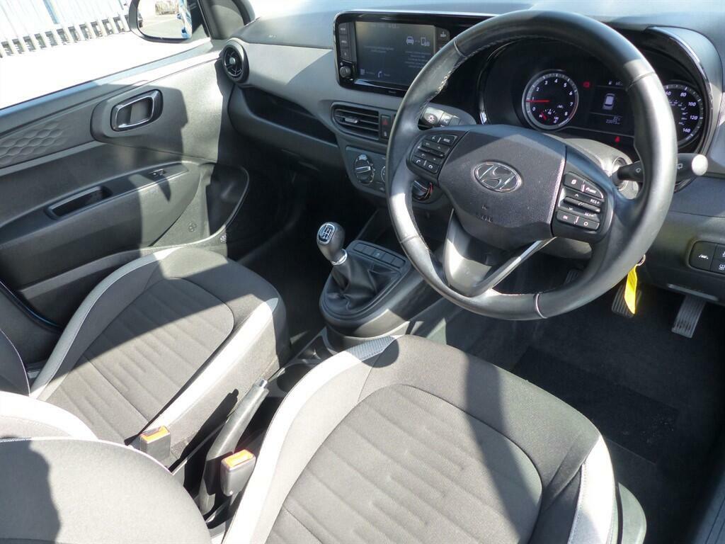 Hyundai I10 1.0 Se Connect Euro 6 Ss PX70VSF Blue #4