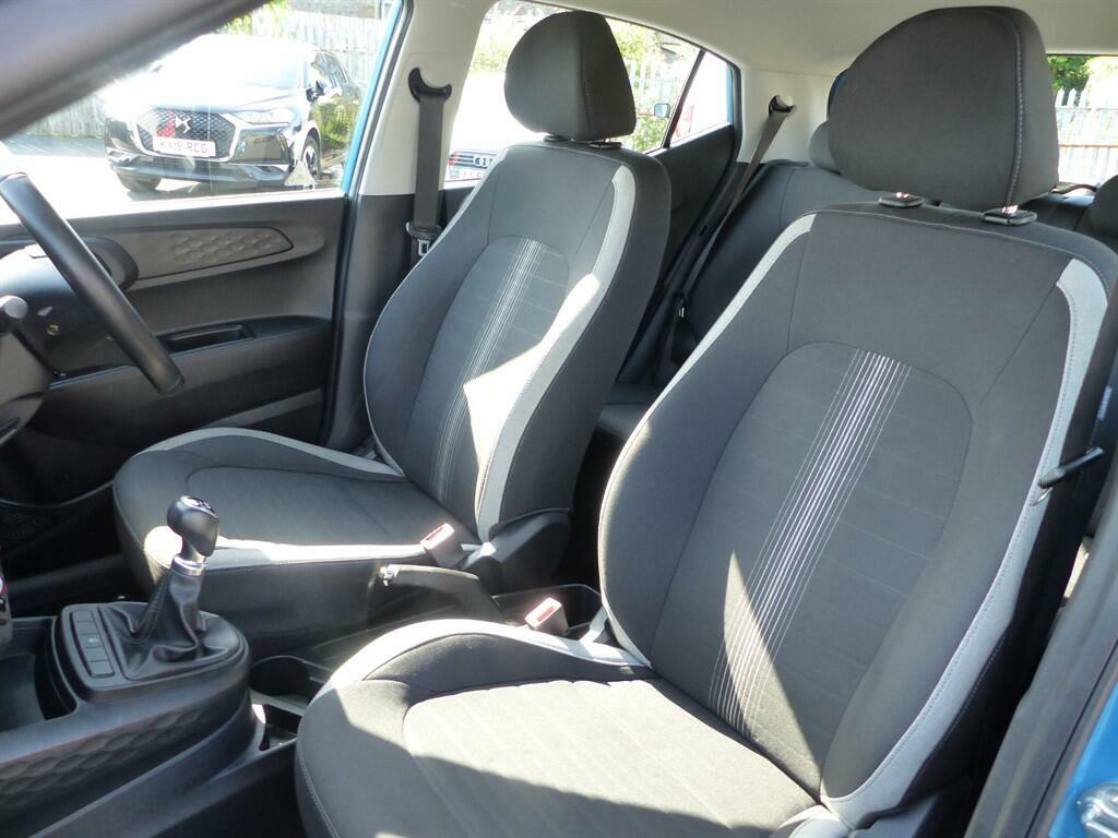 Hyundai I10 1.0 Se Connect Euro 6 Ss PX70VSF Blue #6