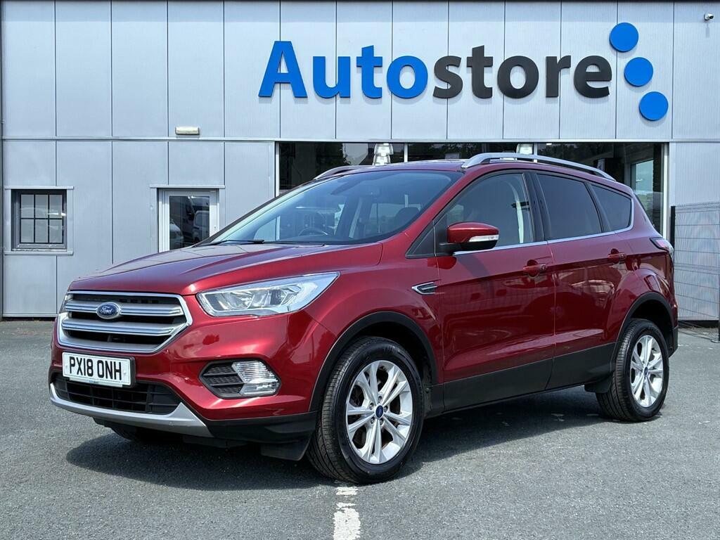 Ford Kuga 1.5 Tdci Titanium Powershift Euro 6 Ss Red