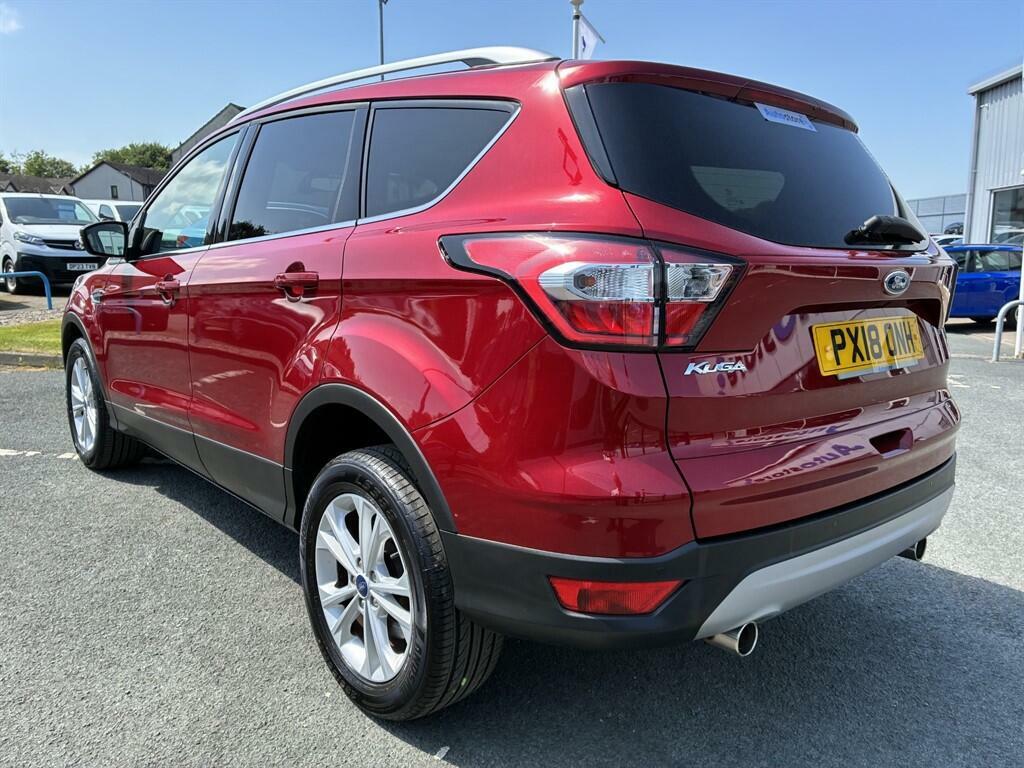 Ford Kuga 1.5 Tdci Titanium Powershift Euro 6 Ss PX18ONH Red #4