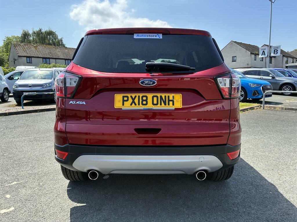 Ford Kuga 1.5 Tdci Titanium Powershift Euro 6 Ss PX18ONH Red #5