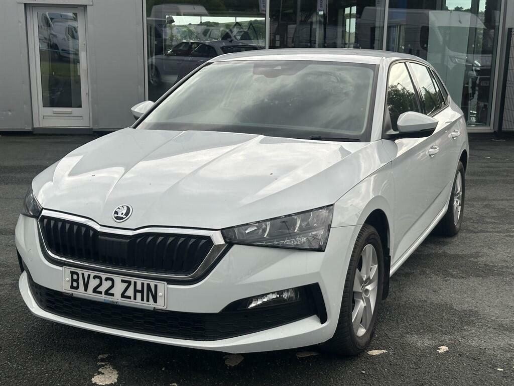 Skoda Scala 1.0 Tsi Se Dsg Euro 6 Ss BV22ZHN White #3