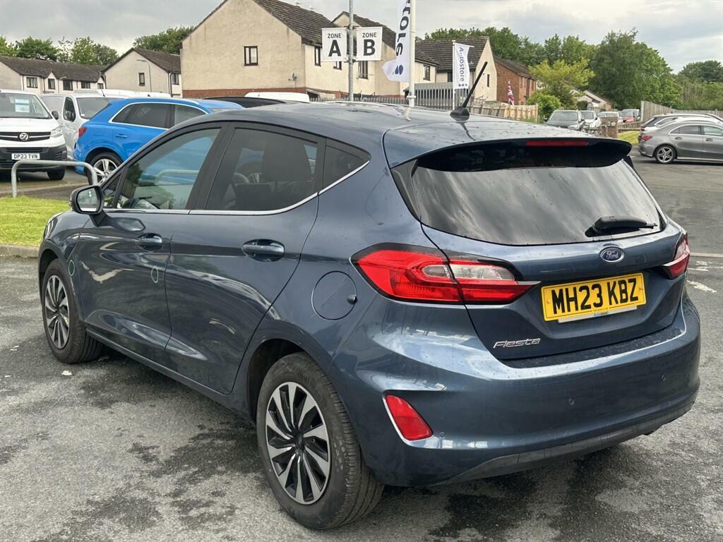 Ford Fiesta 1.0T Ecoboost Titanium Euro 6 Ss MH23KBZ Blue #6