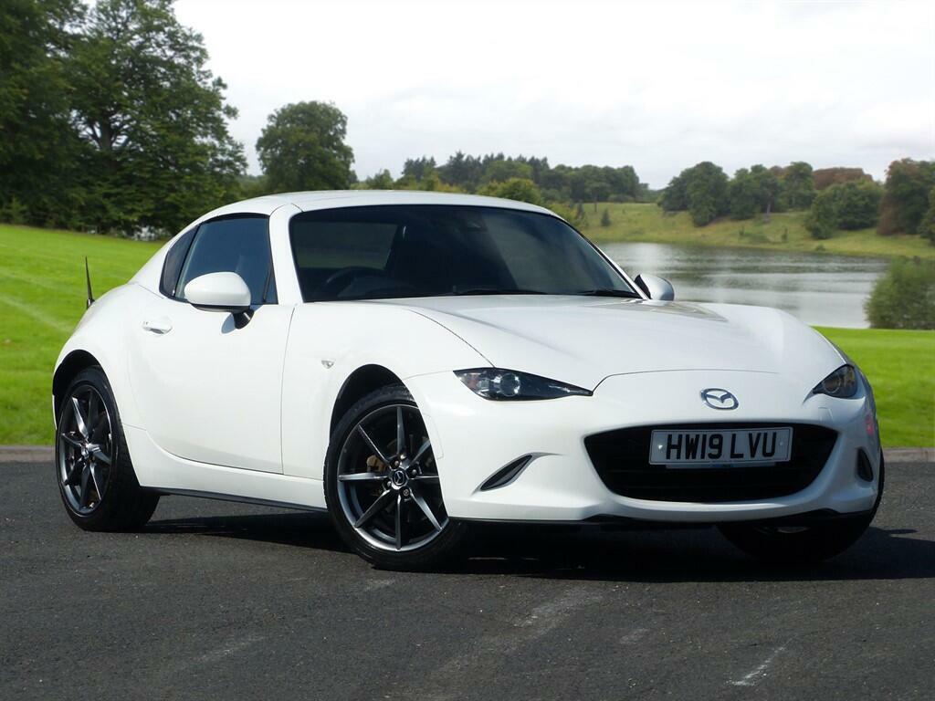 Mazda MX-5 RF 2.0 Skyactiv-g Sport Nav Euro 6 Ss White