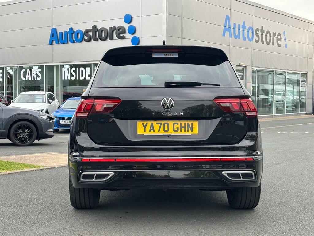 Volkswagen Tiguan 1.5 Tsi R-line Dsg Euro 6 Ss YA70GHN Black #6