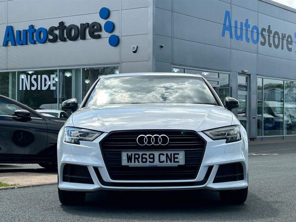 Audi A3 1.0 Tfsi 30 Black Edition Sportback Euro 6 Ss 5 WR69CNE White #2
