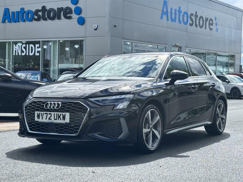 Audi A3 1.0 Tfsi 30 S Line Sportback Euro 6 Ss Black
