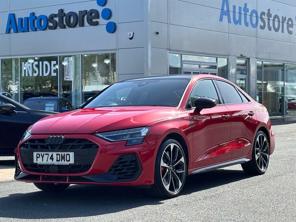 Audi S3 2.0 Tfsi Black Edition S Tronic Quattro Euro 6 S Red