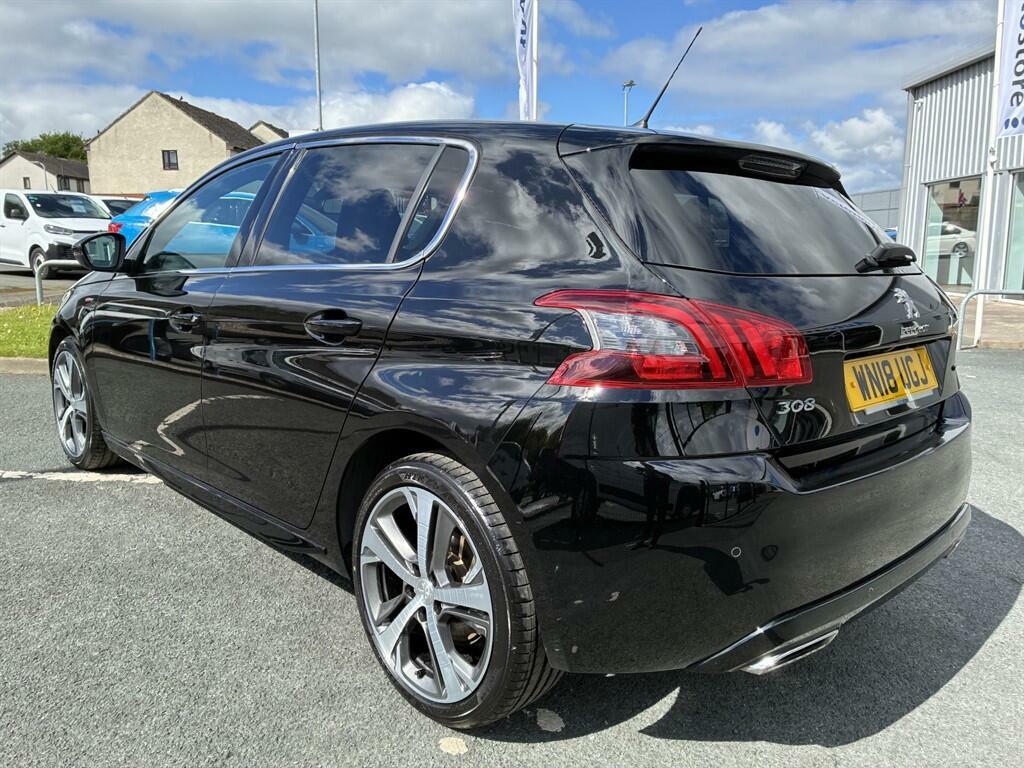Peugeot 308 1.5 Bluehdi Gt Line Euro 6 Ss Black #4