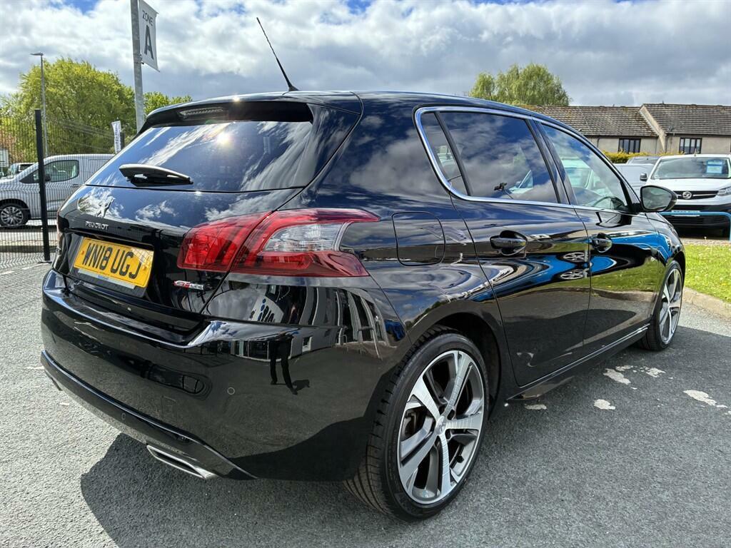 Peugeot 308 1.5 Bluehdi Gt Line Euro 6 Ss Black #6