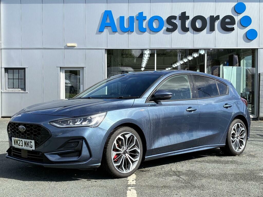 Ford Focus 1.0T Ecoboost Mhev St-line X Edition Euro 6 Ss Blue