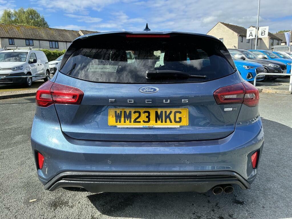 Ford Focus 1.0T Ecoboost Mhev St-line X Edition Euro 6 Ss WM23MKG Blue #5
