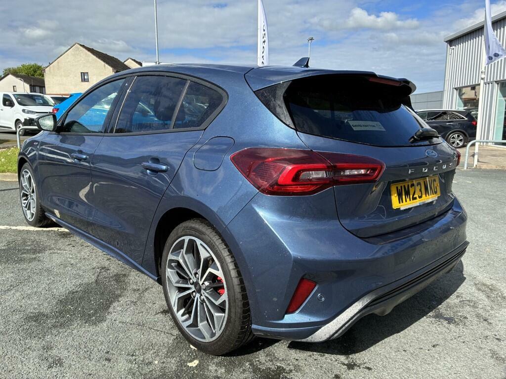 Ford Focus 1.0T Ecoboost Mhev St-line X Edition Euro 6 Ss WM23MKG Blue #4