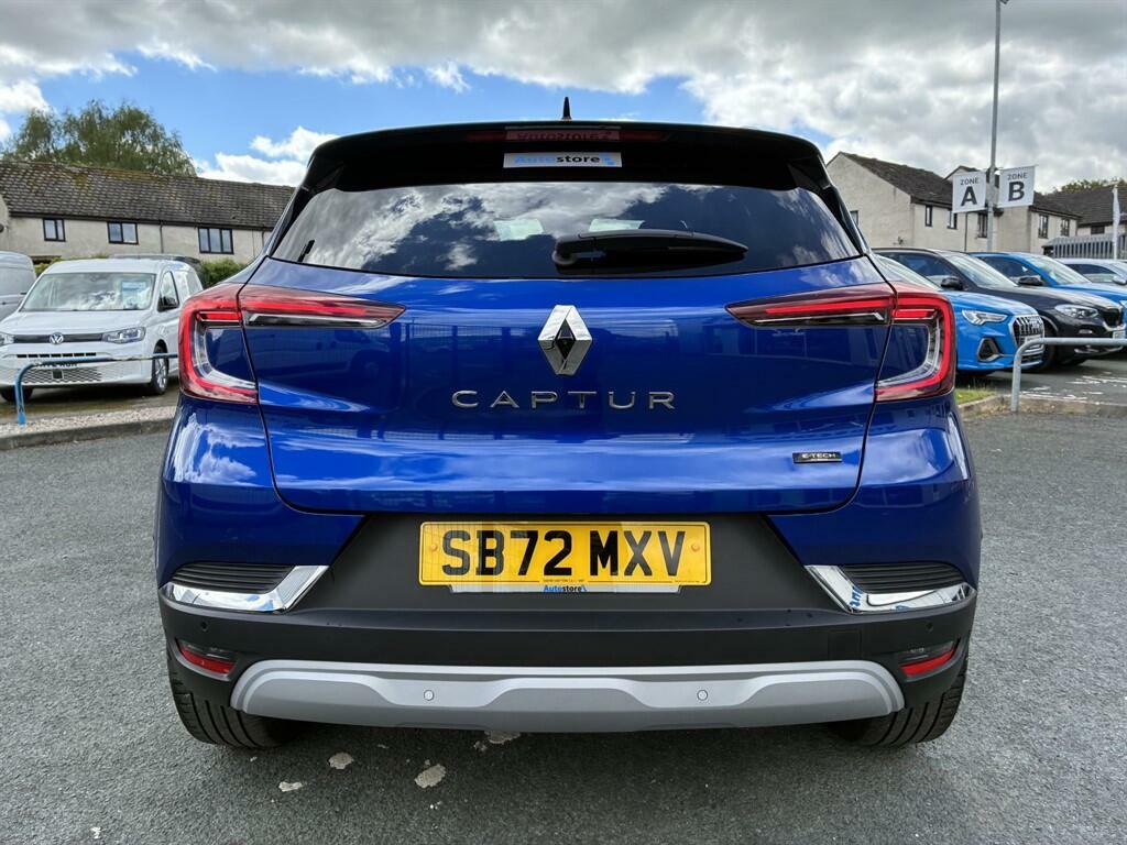 Renault Captur 1.6 E-tech Techno Euro 6 Ss SB72MXV Blue #5
