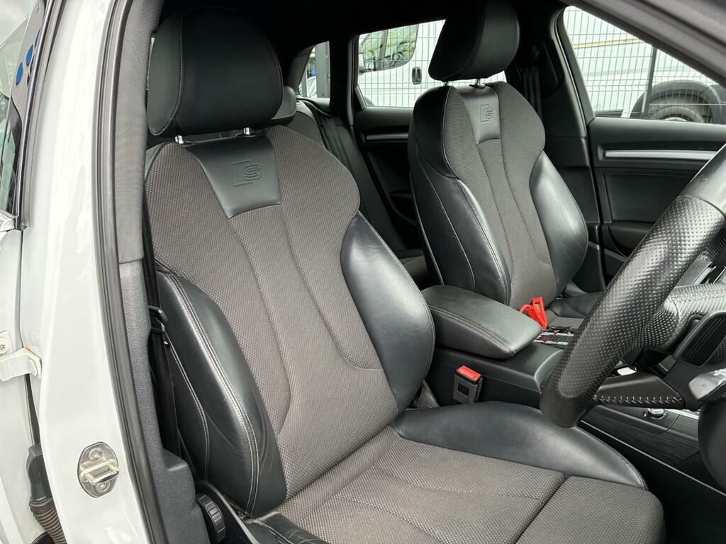 Audi A3 2.0 Tdi S Line Sportback S Tronic 6Spd Euro 6 HW66LNK White #2