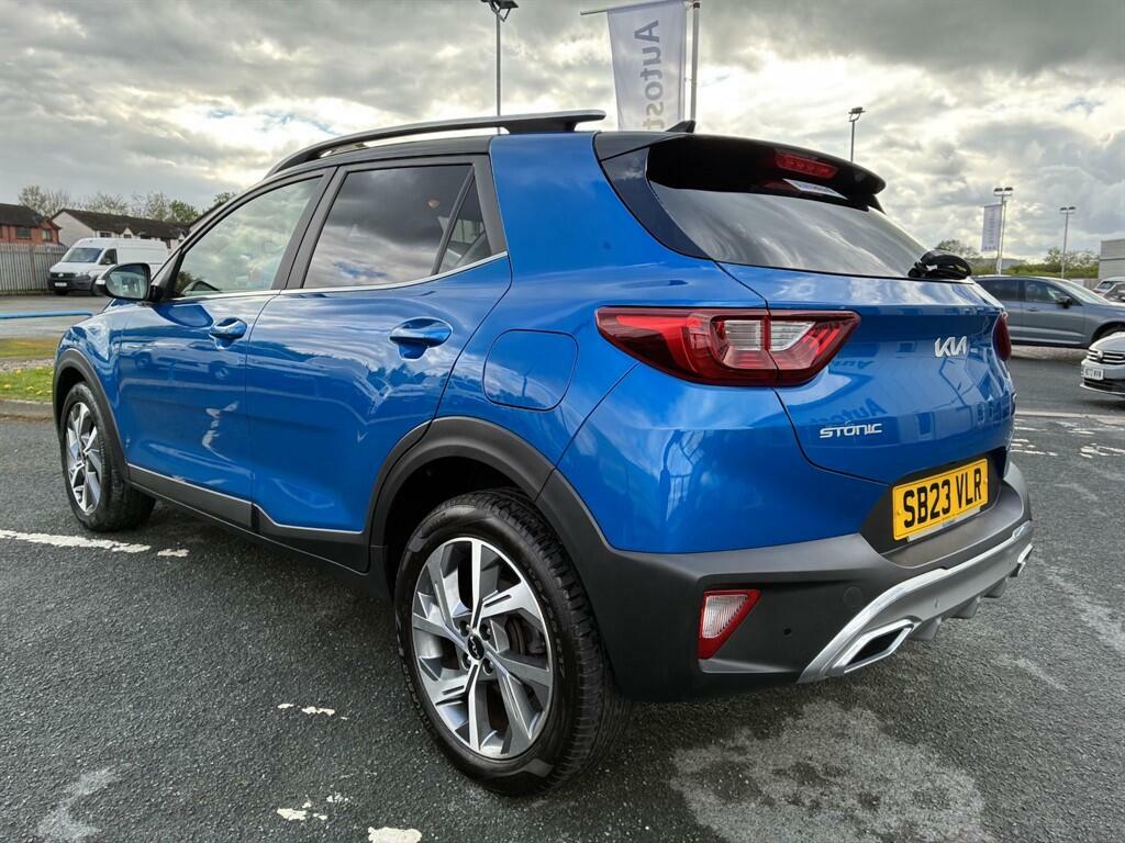 Kia Stonic 1.0 T-gdi Mhev Gt-line S Dct Euro 6 Ss SB23VLR Blue #4