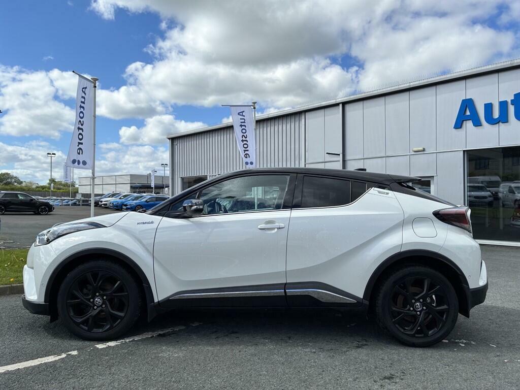 Toyota C-Hr 1.8 Vvt-h Dynamic Cvt Euro 6 Ss PV19NDN White #3