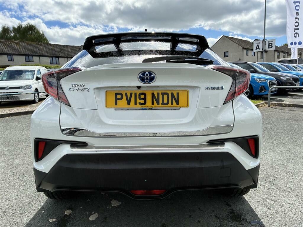 Toyota C-Hr 1.8 Vvt-h Dynamic Cvt Euro 6 Ss PV19NDN White #5