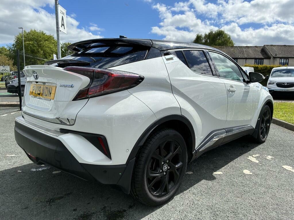 Toyota C-Hr 1.8 Vvt-h Dynamic Cvt Euro 6 Ss PV19NDN White #6