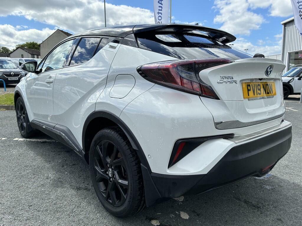Toyota C-Hr 1.8 Vvt-h Dynamic Cvt Euro 6 Ss PV19NDN White #4