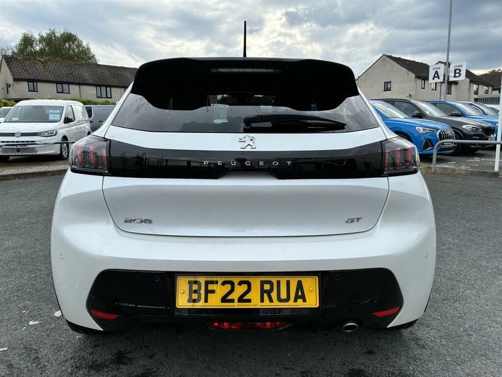 Peugeot 208 1.2 Puretech Gt Eat Euro 6 Ss BF22RUA White #5