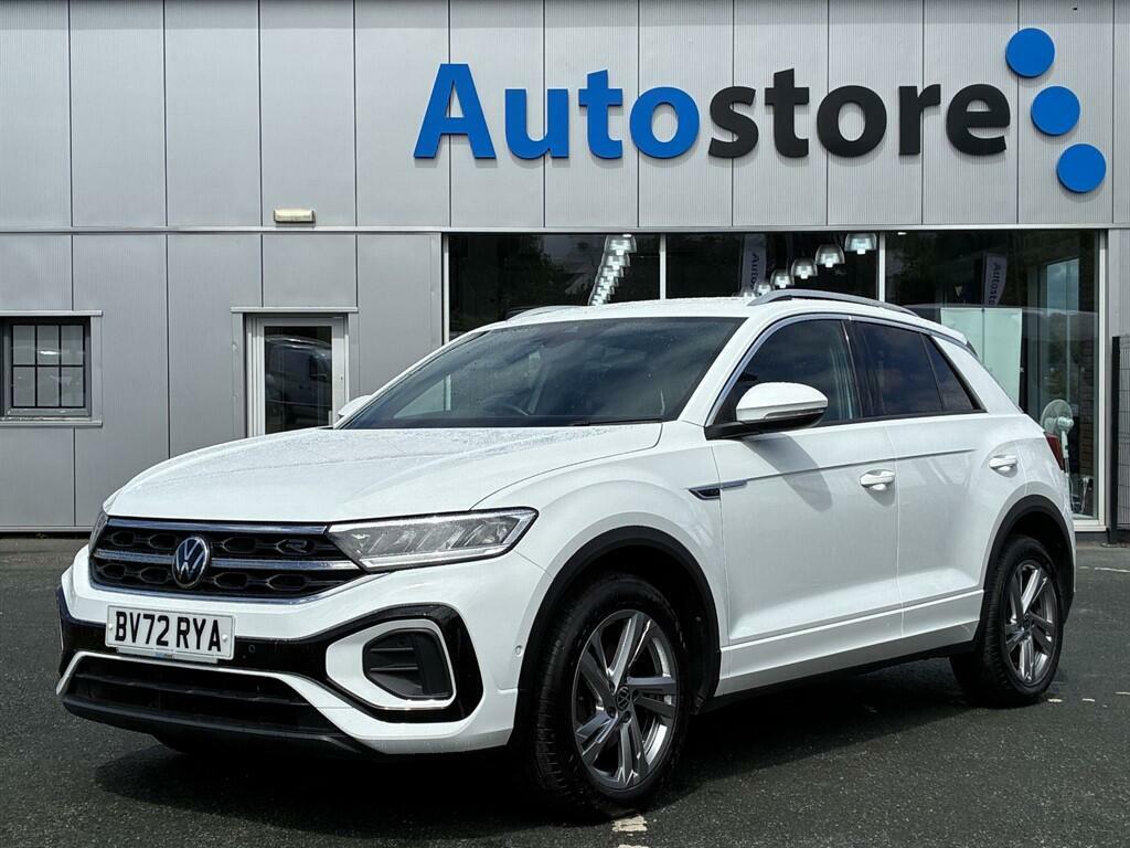 Volkswagen T-Roc 1.5 Tsi R-line Dsg Euro 6 Ss White