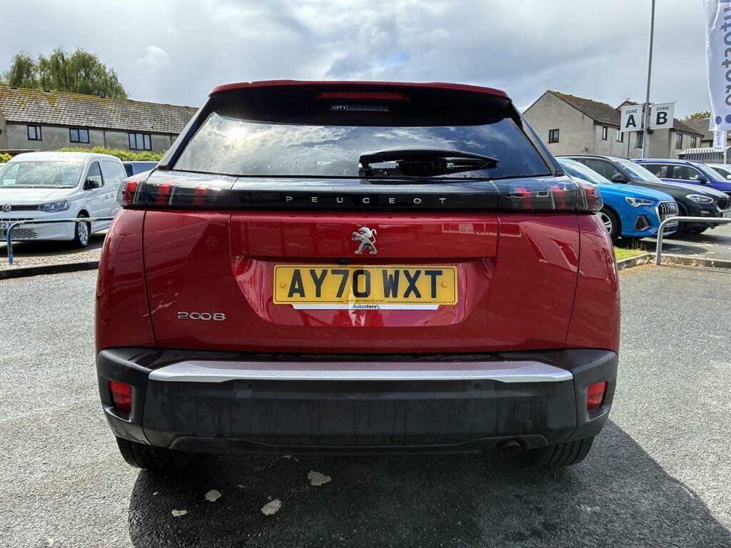 Peugeot 2008 1.2 Puretech Allure Euro 6 Ss AY70WXT Red #5