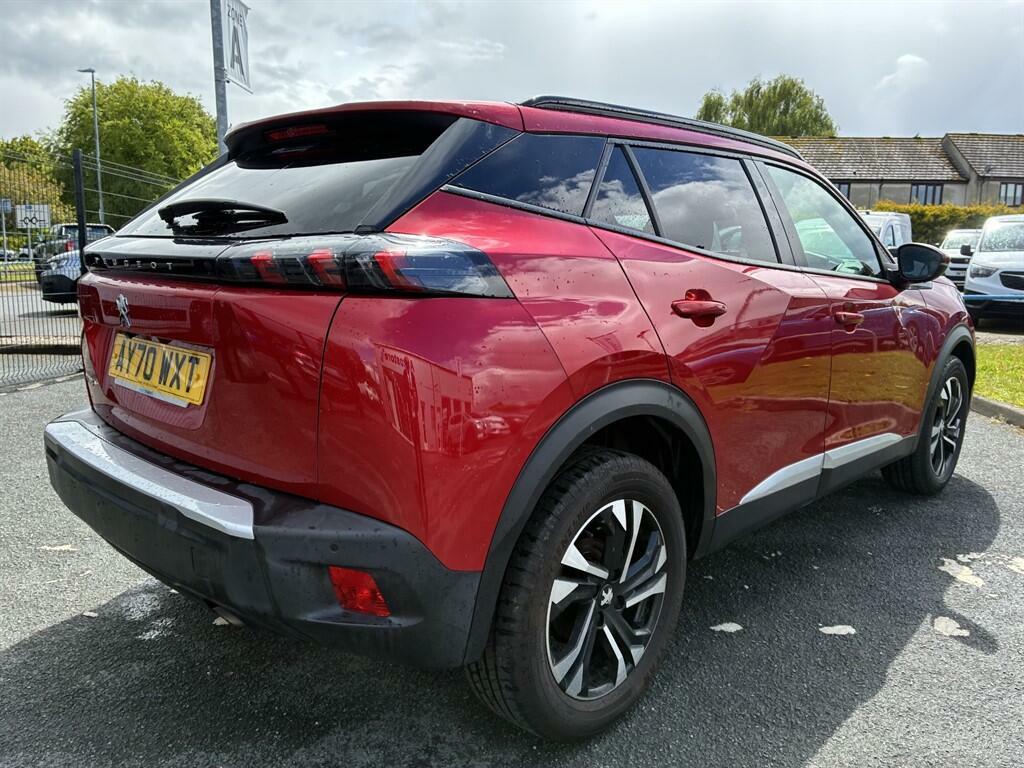 Peugeot 2008 1.2 Puretech Allure Euro 6 Ss AY70WXT Red #6