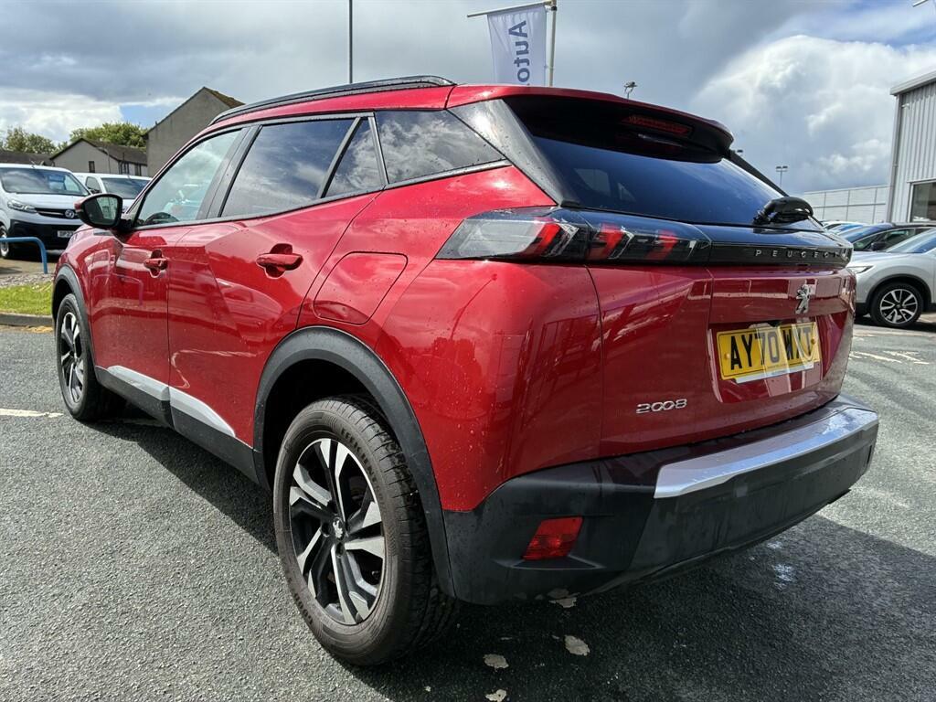 Peugeot 2008 1.2 Puretech Allure Euro 6 Ss AY70WXT Red #4