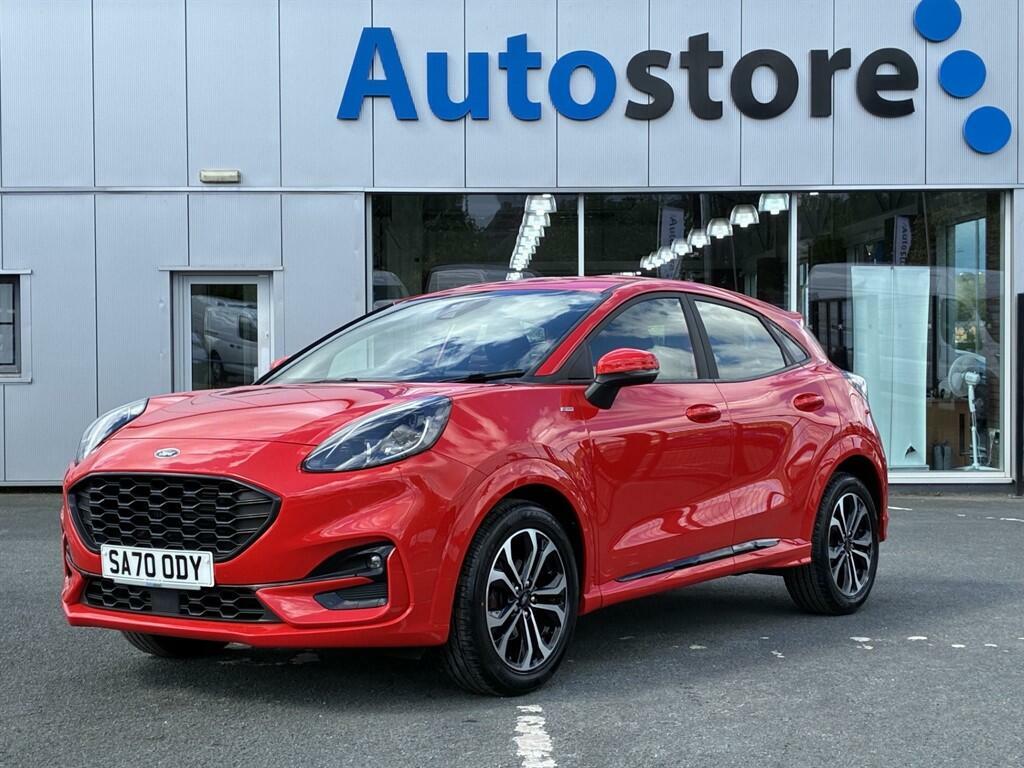 Ford Puma 1.0T Ecoboost Mhev St-line Euro 6 Ss Red