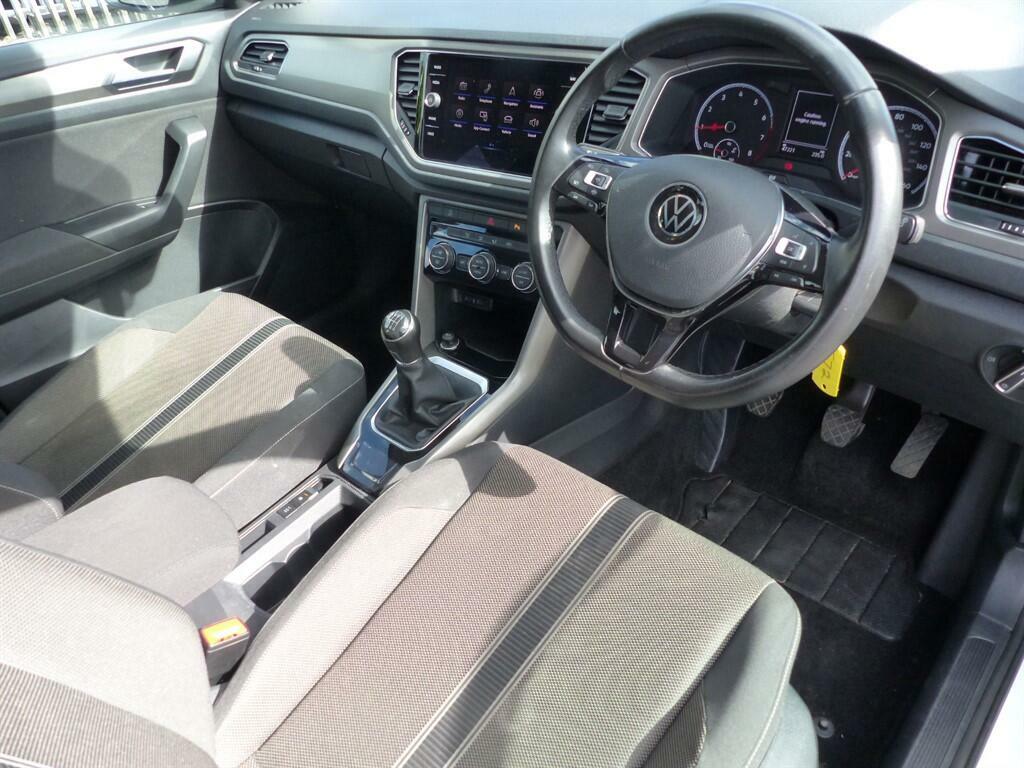 Volkswagen T-Roc 1.0 Tsi Se Euro 6 Ss GD21PPX White #4