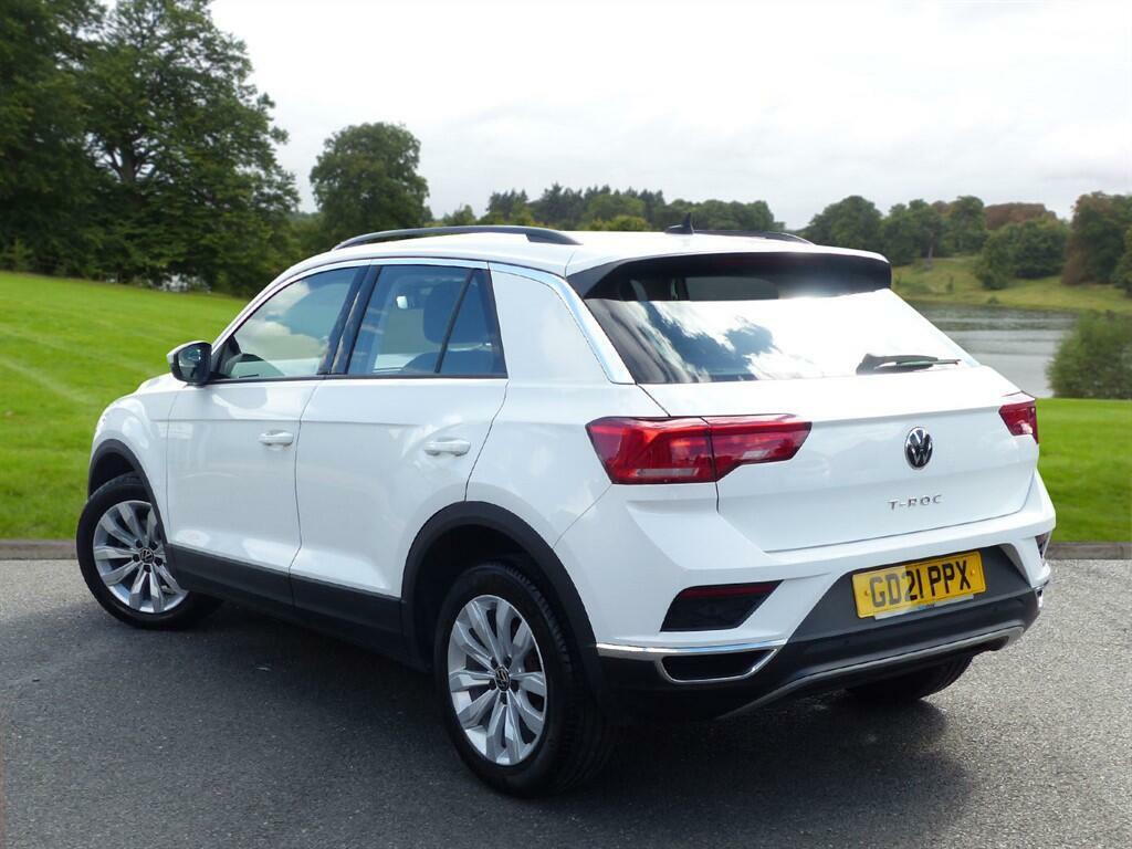 Volkswagen T-Roc 1.0 Tsi Se Euro 6 Ss GD21PPX White #2