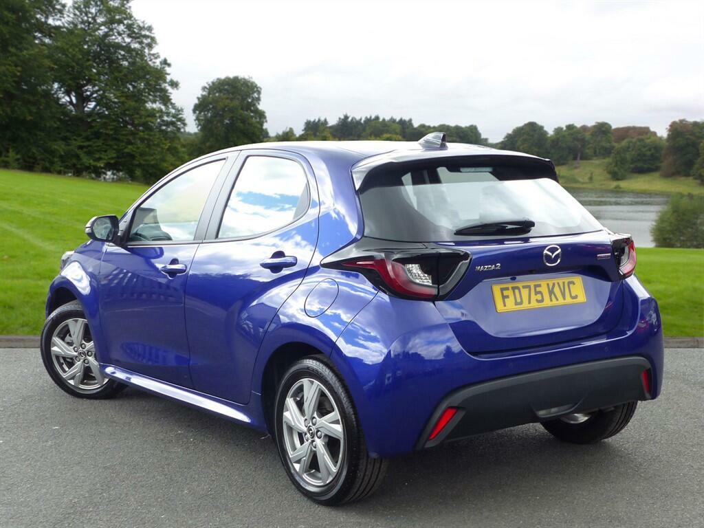 Mazda 2 1.5H Exclusive-line Cvt Euro 6 Ss FD75KVC Blue #2