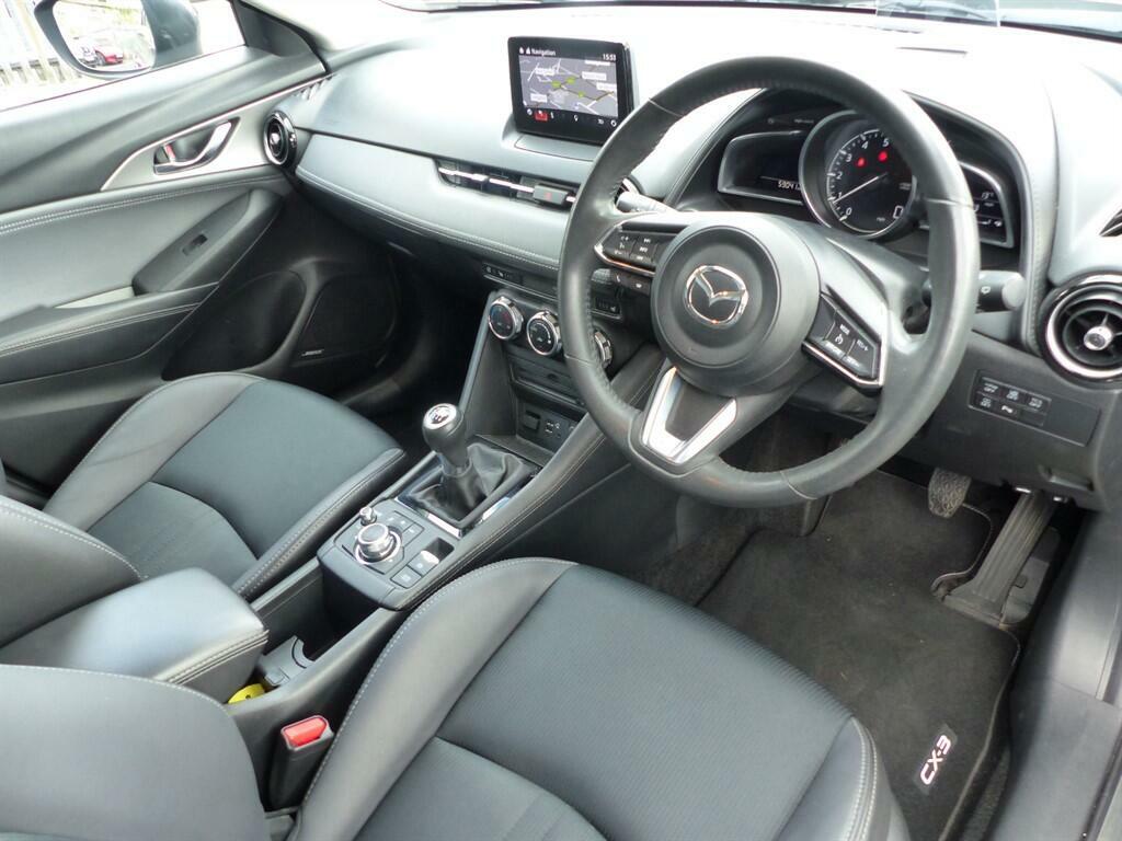 Mazda CX-3 2.0 Skyactiv-g Sport Nav Euro 6 Ss MT69UFP Grey #4