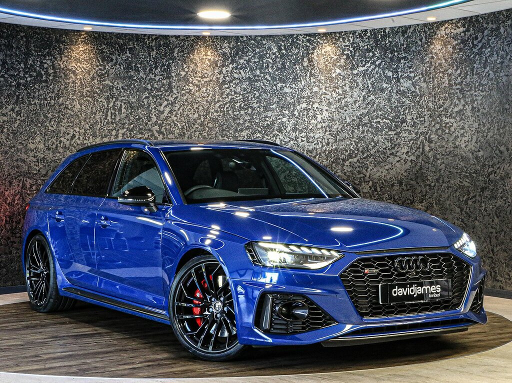 Audi RS4 Avant Tfsi V6 Carbon Black Blue