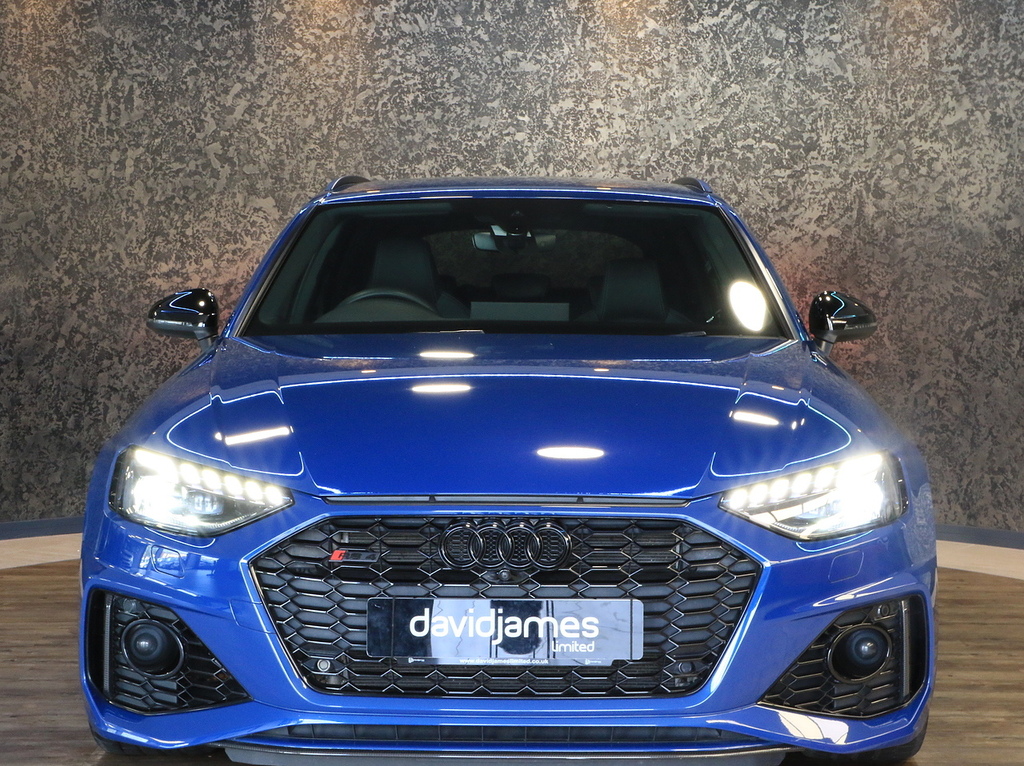 Audi RS4 Avant Tfsi V6 Carbon Black YD73CYX Blue #2