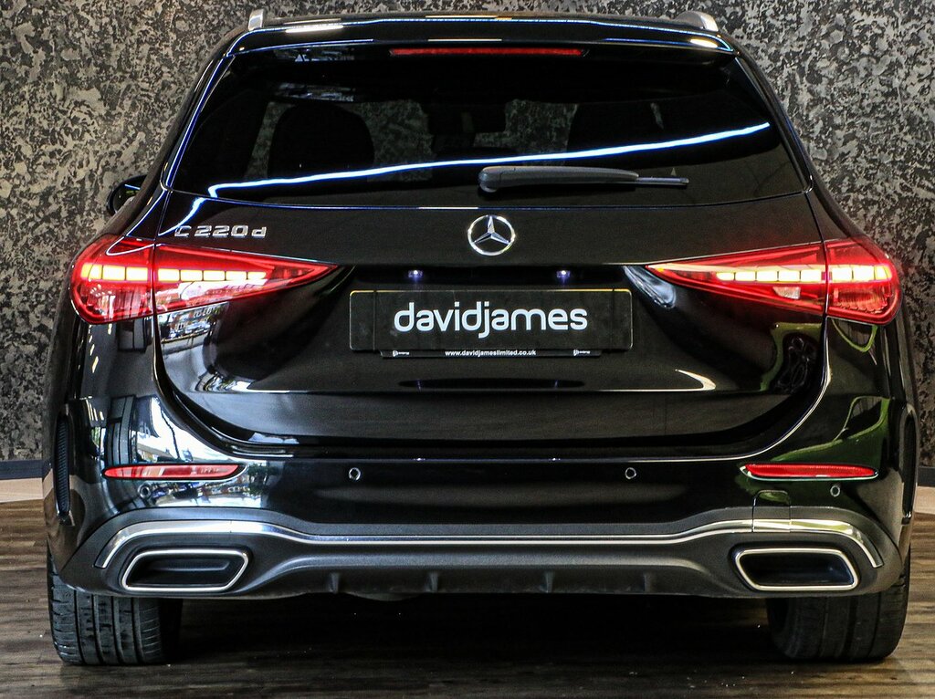 Mercedes-Benz C Class C220dh Mhev Amg Line KM73JRU Black #4