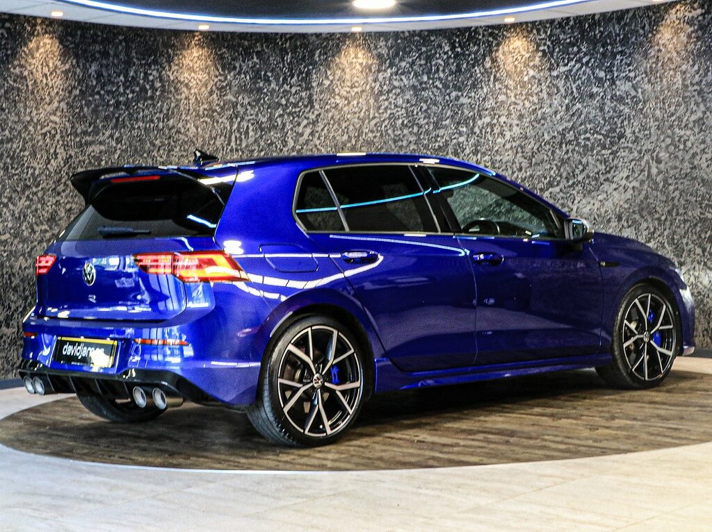 Volkswagen Golf Tsi R KF72RZG Blue #4
