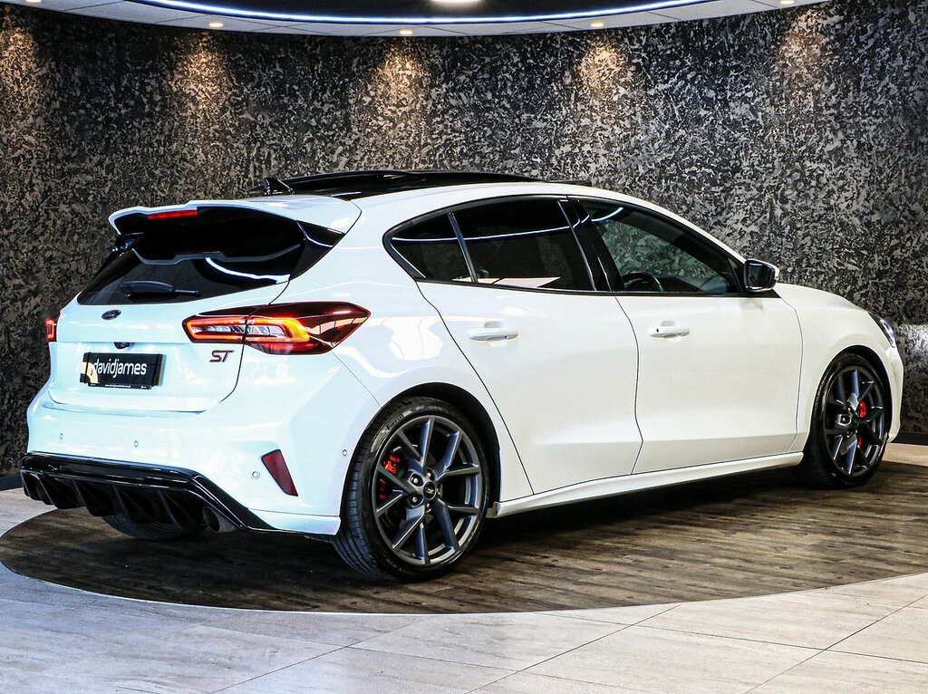 Ford Focus T Ecoboost St EJ73YPR White #4