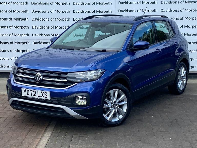 Volkswagen T-Cross 1.0 Tsi Se Suv Euro 6 Ss 95 YD72LXS Blue #3