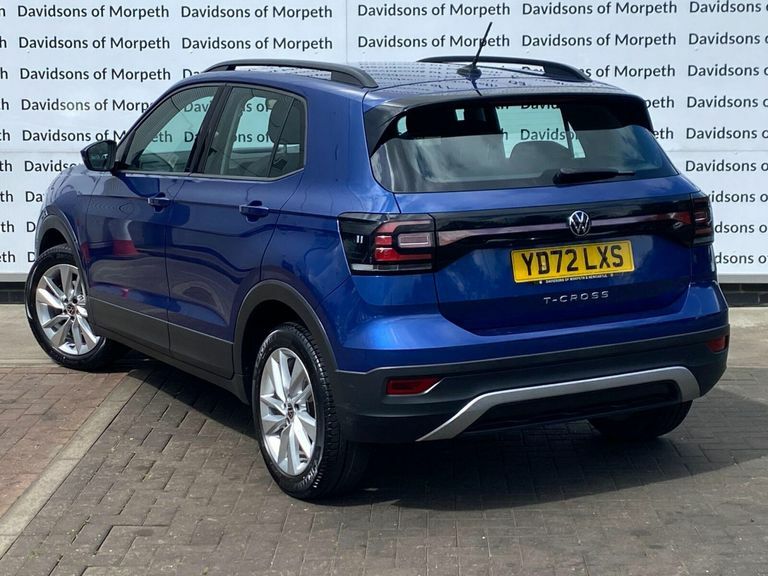 Volkswagen T-Cross 1.0 Tsi Se Suv Euro 6 Ss 95 YD72LXS Blue #4